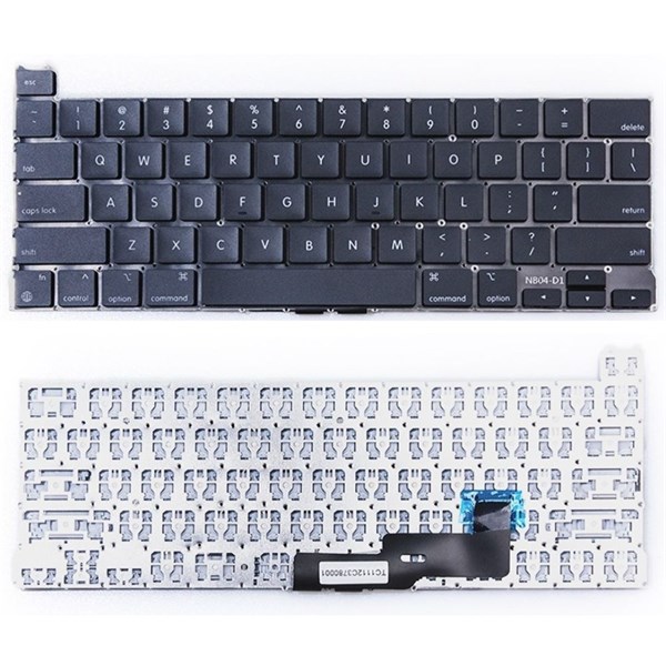 Teclado Para Apple Macbook Pro M1 A2338 2020 - Inglês US - Sem Moldura - TC1112