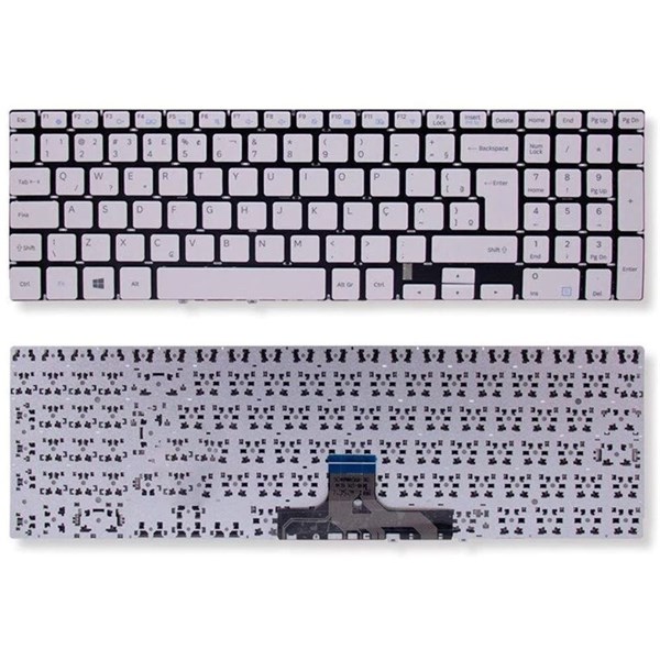Teclado Para Notebook Samsung NP300E5L NP300E5M NP300E5K NP350XAA NP350XBE NP500R5H NP500R5M NP500R5K NP500R5L Expert X23 X41 X40 X50 X55 Essentials E21 E30 E34 X51 NSK-MS2SN NSK-MS1SN 9Z.NARSN.21b  9 ...