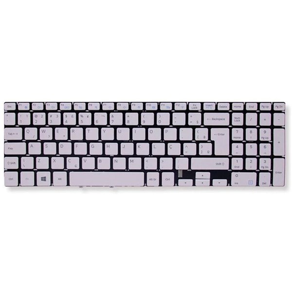 Teclado Para Notebook Samsung NP300E5L NP300E5M NP300E5K NP350XAA NP350XBE NP500R5H NP500R5M NP500R5K NP500R5L Expert X23 X41 X40 X50 X55 Essentials E21 E30 E34 X51 NSK-MS2SN NSK-MS1SN 9Z.NARSN.21b  9 ...