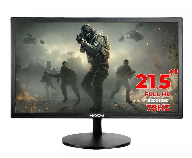 Monitor 21,5" - 1920×1080 - 75Hz - HDMI e VGA - MO6003