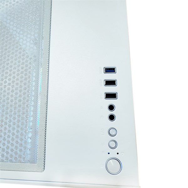 Gabinete Gamer Branco - Com 4 Fans Inclusos - GB1791 - Sem Fonte - Tamanho 350x270x350mm - Hayom