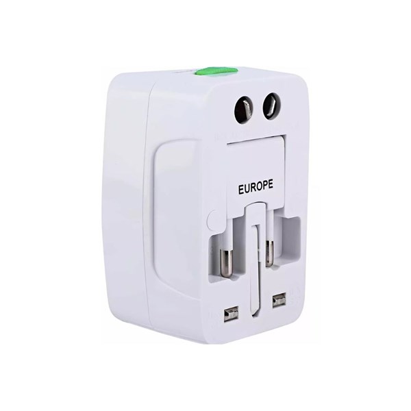 Adaptador de Tomada Universal Internacional Eua Europa Asia
