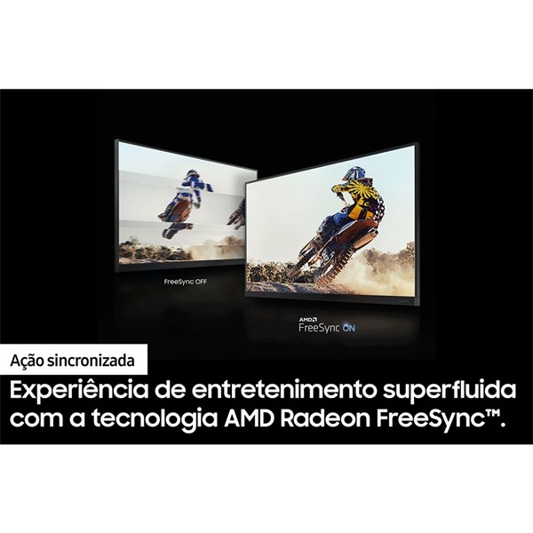 Monitor Gamer Samsung 27" LED Full HD IPS 75 Hz - 1920 x 1080 - LF27T350FHLMZD