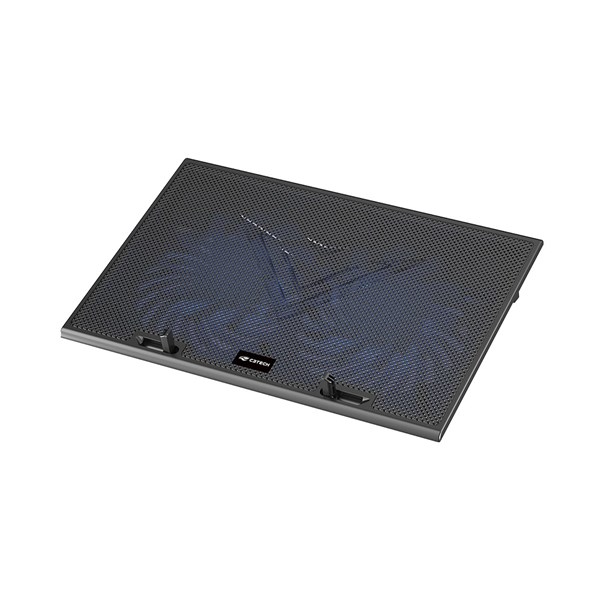 Suporte Para Notebook 17.3" - Refrigerada com 2 Coolers de 150mm Com LED Azul Com USB Com Controle de Velocidade - NBC-80BK C3Tech