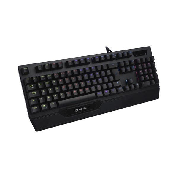 Teclado Mecânico Gamer USB KGM-1200BK - C3Tech