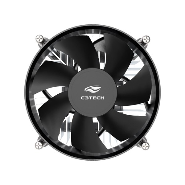 Cooler Para Processador CPU Intel LGA 1150 1151 1155 1156 - FC-20BK - C3Tech
