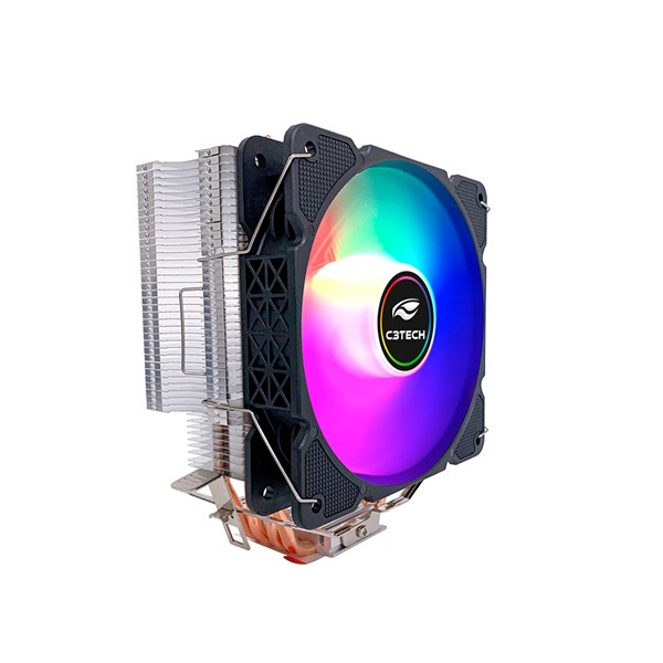 Cooler Para Processador CPU Intel LGA 775 1150 1151 1155 1156 1200 1366 AMD AM4 AM3 AM3+ AM2 AM2+ FM2 FM1 - FC-L110M - C3Tech