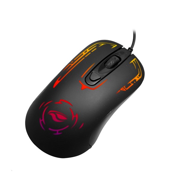 Mouse Gamer USB 2400DPI - MG-12BK - C3Tech