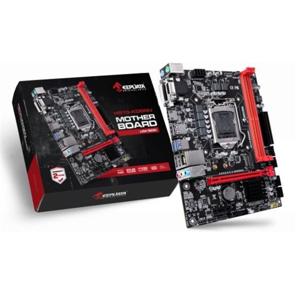 Placa-Mãe LGA1200 H510-KDGNV DDR4 1000 Mbps GIGA/NVME/HDMI - KeepData