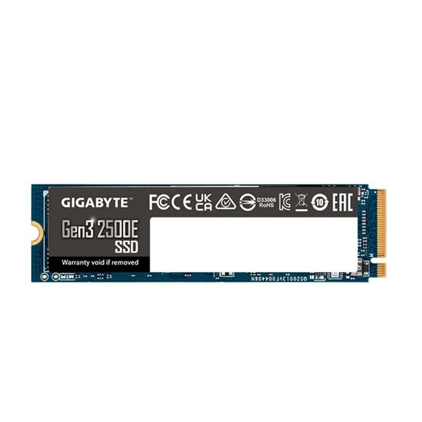 SSD 500GB M.2 NVMe 2280 PCIe 3.0 Gen3 2500e - Leitura 2300Mbps Gravação 1500Mbps - GIGABYTE