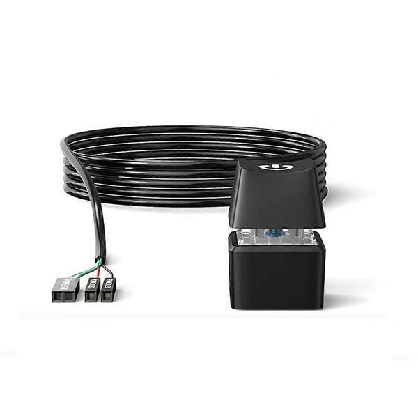 Botão Power Para PC Desktop Computador - Com LED RGB - Com Cabo 2M - Power Switch Extension Cable