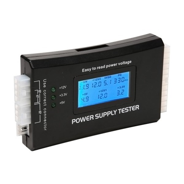 Testador de Fonte ATX - Power Supply Tester
