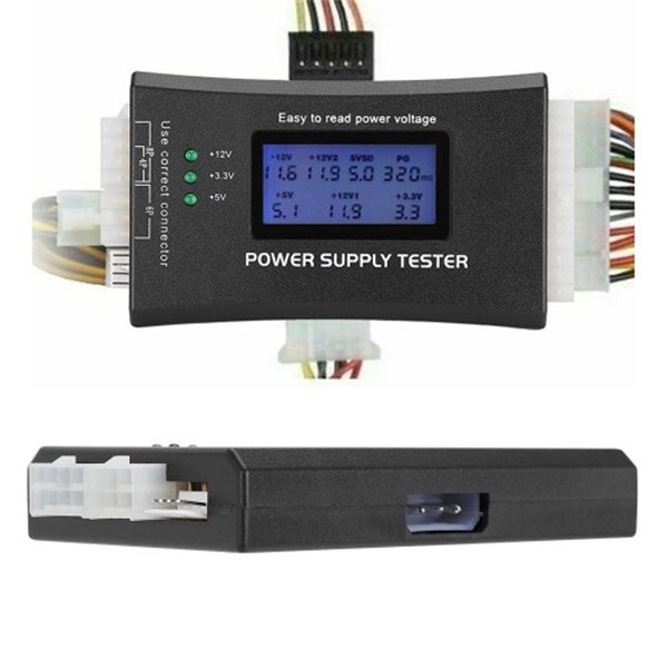 Testador de Fonte ATX - Power Supply Tester
