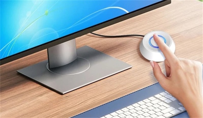 Botão Power Para PC Desktop Computador - Com LED RGB - Com Cabo 1.8M - Power Switch Extension Cable - X3-BK-1.8M - Branco