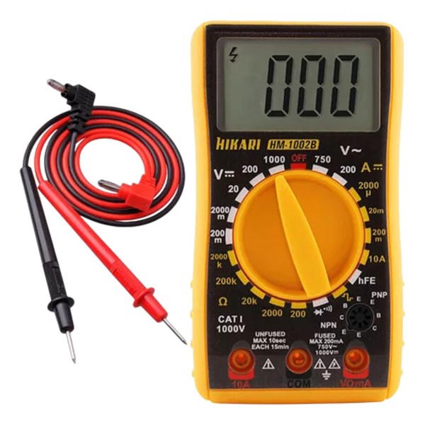 Multimetro Digital HM-1002B - Hikari