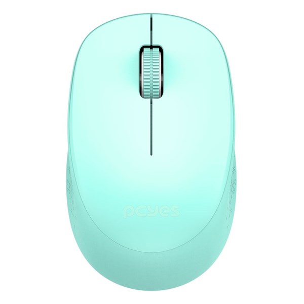 Mouse Sem Fio 1600DPI - Mover Green Silent Click - Wireless 2.4GHZ - PMMWSCB - PCYes