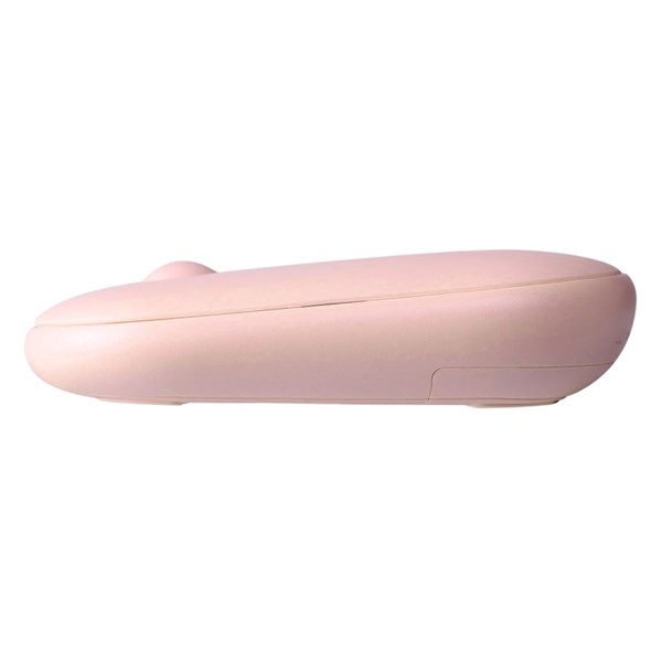Mouse Sem Fio 1600DPI - College Pink Silent Click - Dual Mode Wireless + Bluetooth - PMCWMDSCP - PCYes