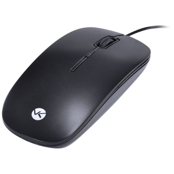 Combo Mini Teclado E Mouse Com Fio USB - Teclas Chocolate - Mouse 1200DPI - Cabo 1.8M - DC120 - Preto - VINIK