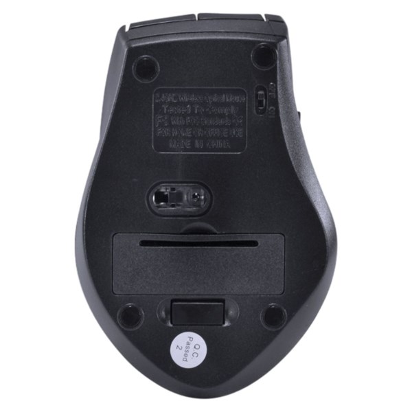 Mouse Sem Fio 1200DPI Hibrido Dual Mode Wireless 2.4 GHz + Bluetooth 4.0 DYNAMIC ERGO USB - DM120 - Preto - VINIK