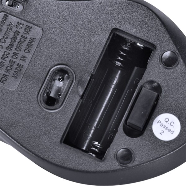 Mouse Sem Fio 1200DPI Hibrido Dual Mode Wireless 2.4 GHz + Bluetooth 4.0 DYNAMIC ERGO USB - DM120 - Preto - VINIK