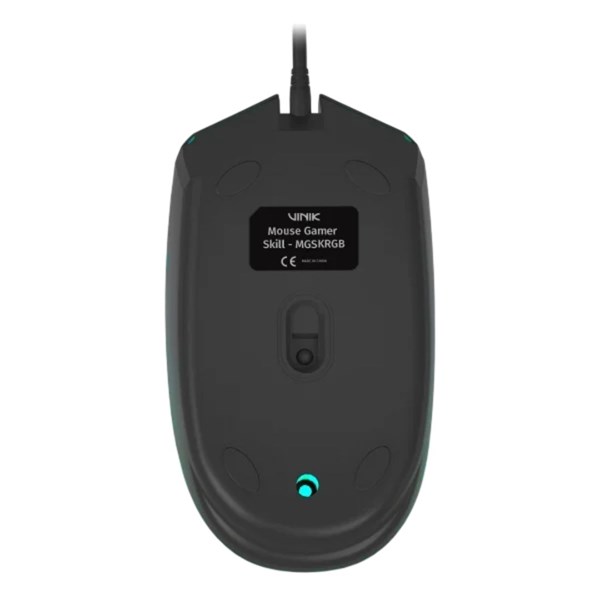 Mouse Gamer USB 1200DPI RGB SKILL - MGSKRGB - VINIK