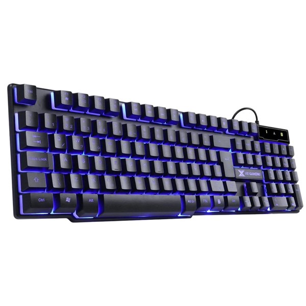 Teclado Gamer Hydra 107 Teclas + 12 Multimidia Com LED Azul Sensação Tecla Mecânica - GT700 - VINIK