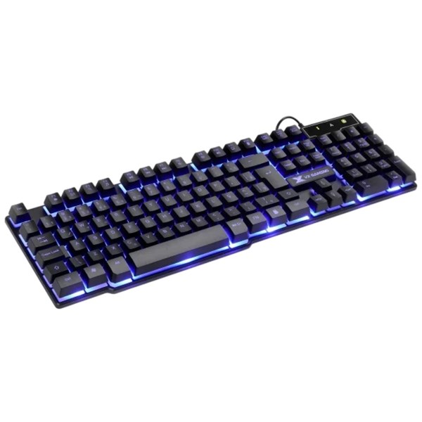 Teclado Gamer Hydra 107 Teclas + 12 Multimidia Com LED Azul Sensação Tecla Mecânica - GT700 - VINIK