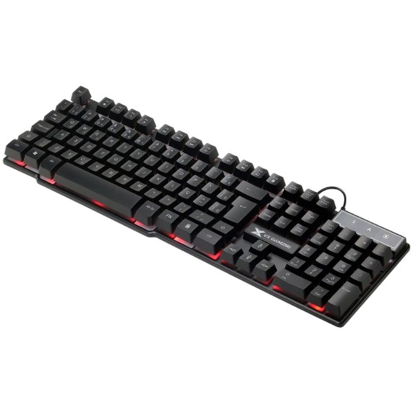 Teclado Gamer Hydra 107 Teclas + 12 Multimidia Com LED Vermelho Sensação Tecla Mecânica - GT702 - VINIK