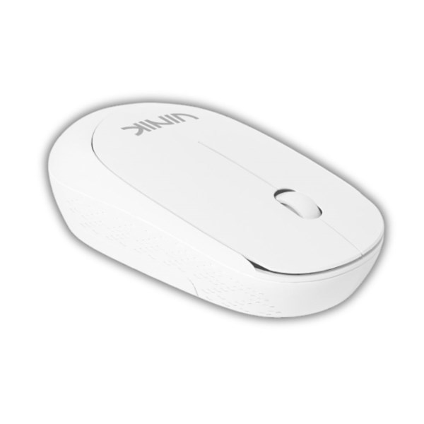 Mouse Sem Fio 1200DPI - Feather VF120  - Branco - VINIK