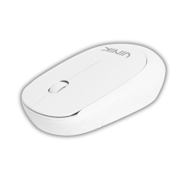 Mouse Sem Fio 1200DPI - Feather VF120  - Branco - VINIK
