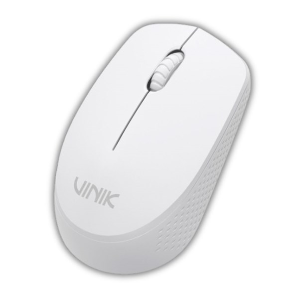 Mouse Sem Fio 1200DPI - Feather VF110 - Branco - VINIK