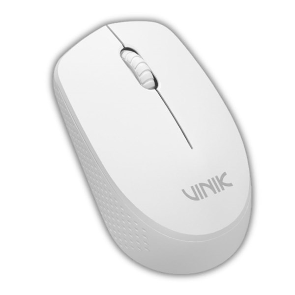 Mouse Sem Fio 1200DPI - Feather VF110 - Branco - VINIK
