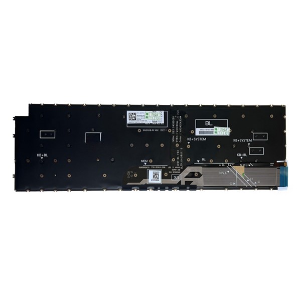 Teclado Dell Inspiron 15 3501 3502 3505 3510 3511 5501 5502 5508 5509 5510 5584 5590 5593 5594 5598 7500 7590 7591 7706 Latitude 3510 Vostro 3510 P42  P83F P84F P88F P90F P97F P112F - Com Led Backligh ...