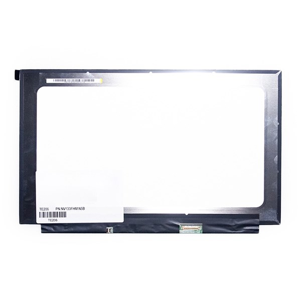 Tela 13.3" Led Slim 30 Pinos 1920x1080 60Hz IPS - Sem Fixação - Fosca - NV133FHM-N5B - Dell 13-7390 Dell 13-7391 Samsung NP530XBB - TE206