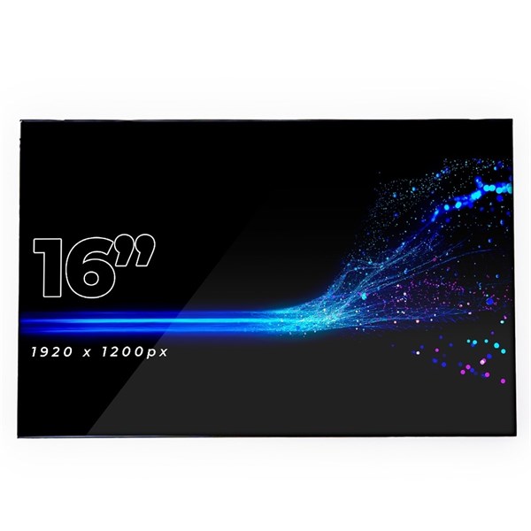 Tela 16" Led Slim 40 Pinos 1920x1200 165Hz - Sem Fixação - Fosca Matte - B160UAN01.Q - TE211