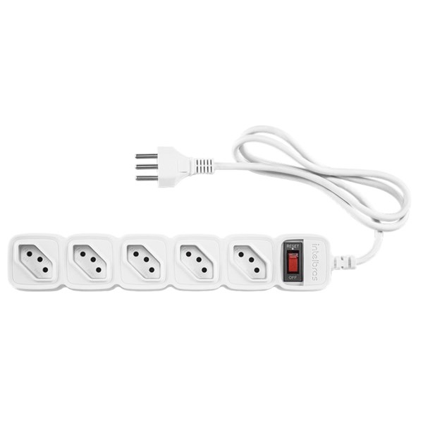 Filtro de Linha 5 Tomadas - Branco EPE 205 - Intelbras