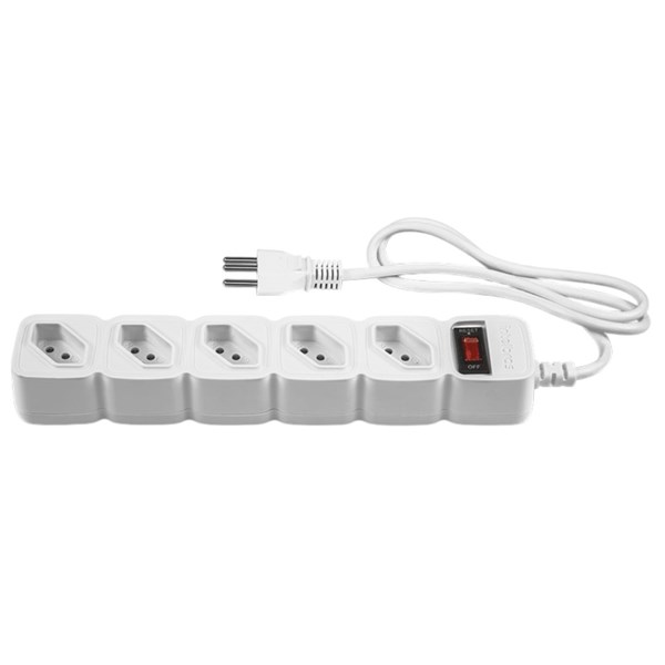 Filtro de Linha 5 Tomadas - Branco EPE 205 - Intelbras