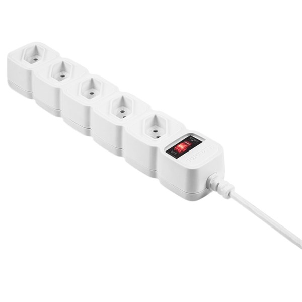 Filtro de Linha 5 Tomadas - Branco EPE 205 - Intelbras