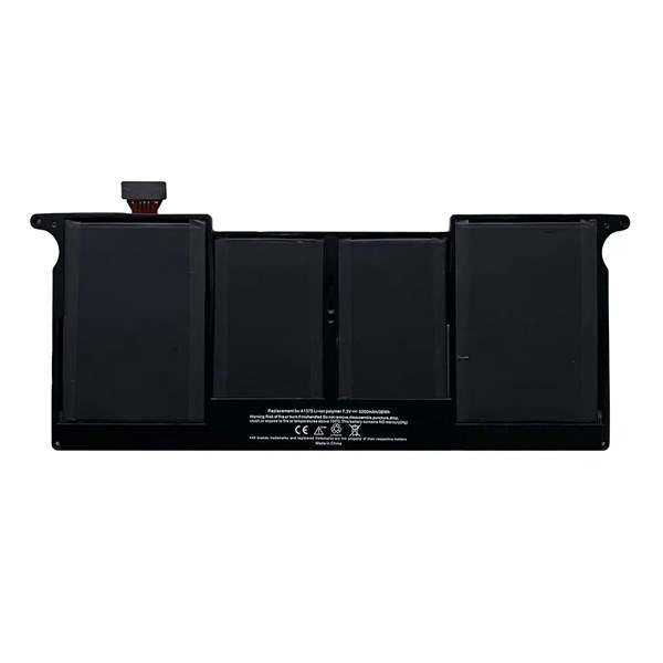 Bateria Para Apple Macbook Air 11.6" A1370 2010 A1375 - Black - Polímero - 7.3V - BC300