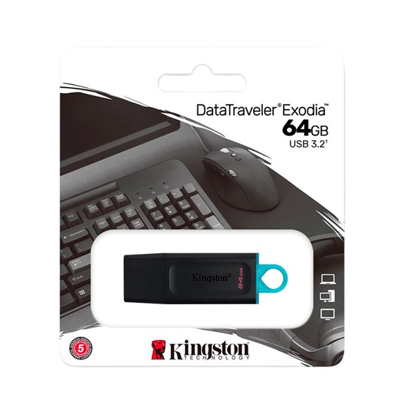 Pen Drive 64GB USB 3.2 USB-A DTX - KINGSTON