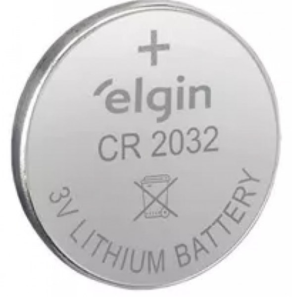 Bateria Lithium 3V CR2032 - CMOS - Elgin