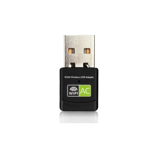 Adaptador Wifi Wireless USB Dual Band 2.4G 5GHz - 600Mbps - Wifi 5