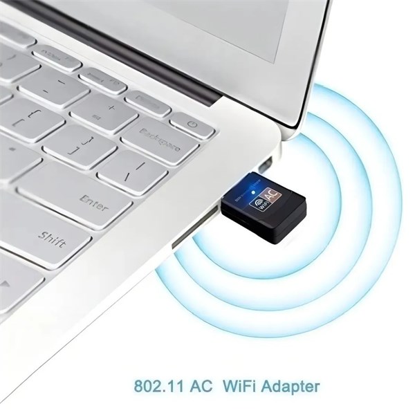 Adaptador Wifi Wireless USB Dual Band 2.4G 5GHz - 600Mbps - Wifi 5
