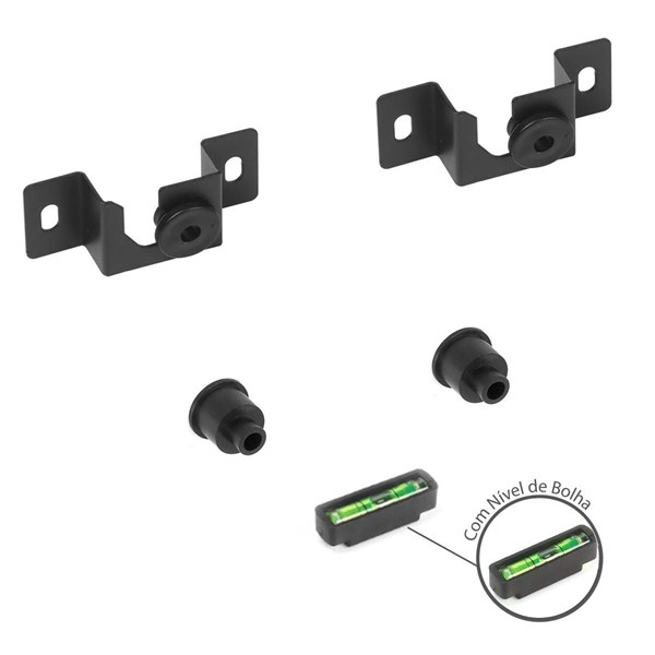 Suporte Universal Para TV de 10" A 80" Polegadas - Com Nivel Bolha - STF-10 - VINIK