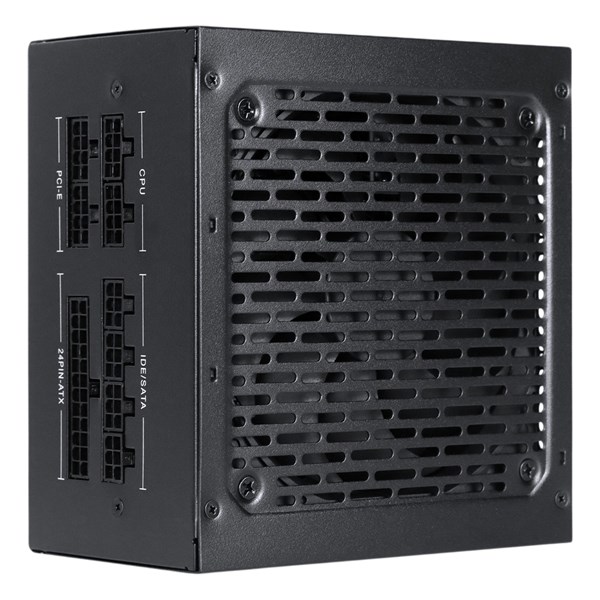 Fonte ATX 600W Gamer Modular Shocker Full 80 Plus 80+ White - Black Vulcan - FM600WBV - PCYES