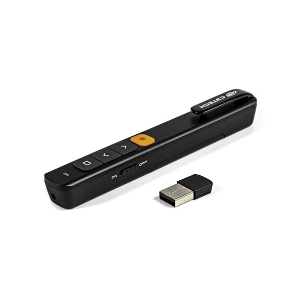 Apresentador Sem Fio Preto - AP-200 - C3Tech