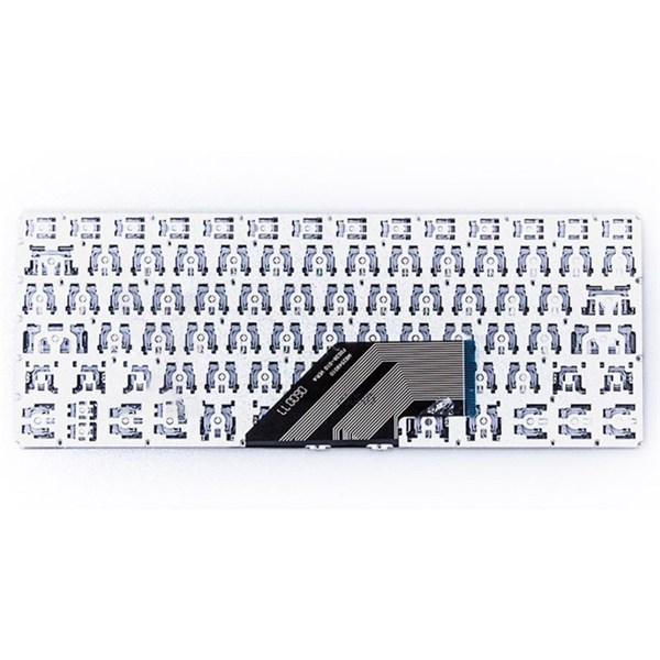 Teclado Para Notebook Multilaser M11W Prime PC301 PC302 PC303 - Sem Moldura - Prata - TC1111