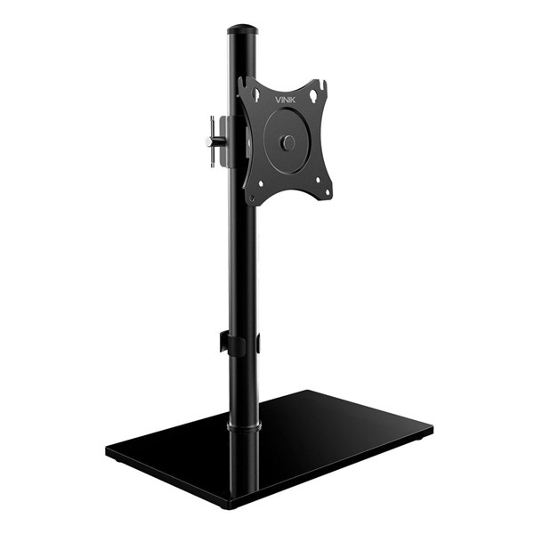 Suporte Para Monitor de 14 A 32 Com Base de Vidro e Organizador de Cabo - SM420C - Vinik