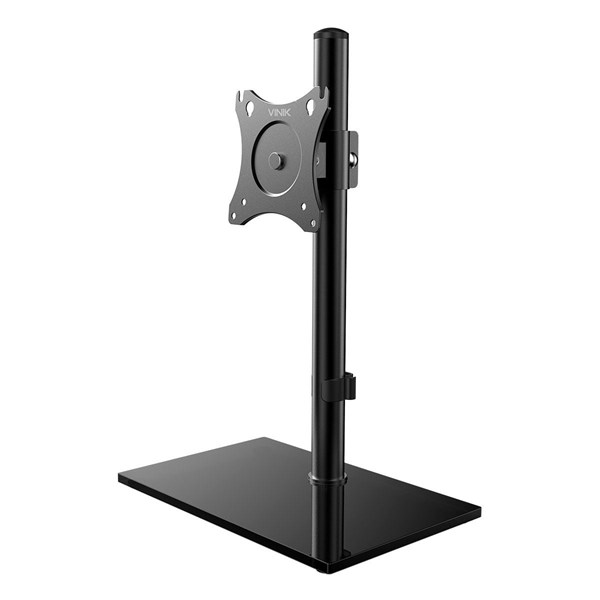 Suporte Para Monitor de 14 A 32 Com Base de Vidro e Organizador de Cabo - SM420C - Vinik