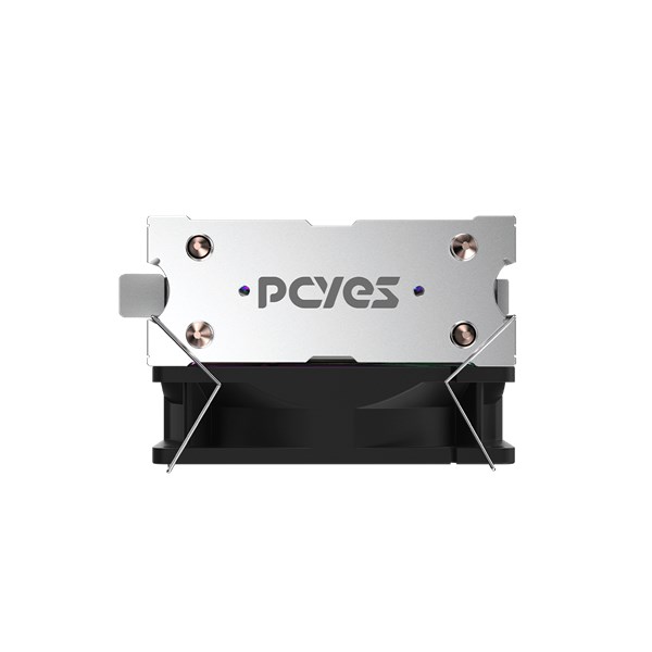 Cooler Para Processador Tundra 90 Black Vulcan LED Rainbow - TDP 115W - LGA 2066 2011 1366 1700 1851 1954 1200 1150 1151 1155 1156 AM4 AM5 - ACTBKA90 - PCYES
